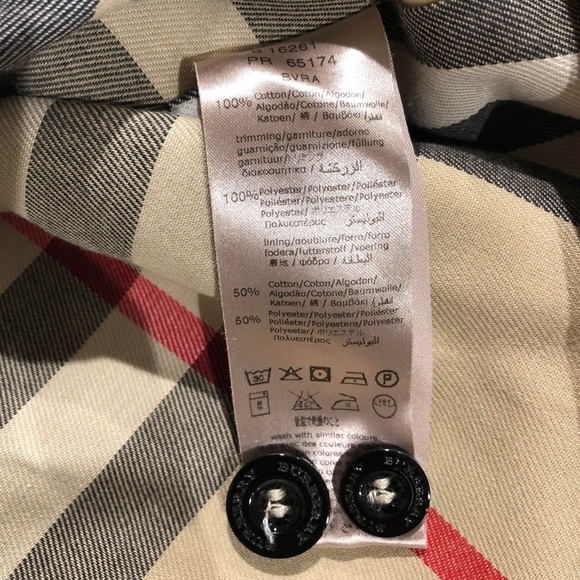 Burberry Trench Coat 4 Years 104 cm For Girls Brand New  With Tag - Picture 4 of 7